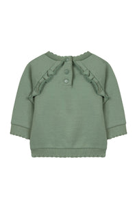 Baby Reves Poetiques sweatshirt - Light khaki