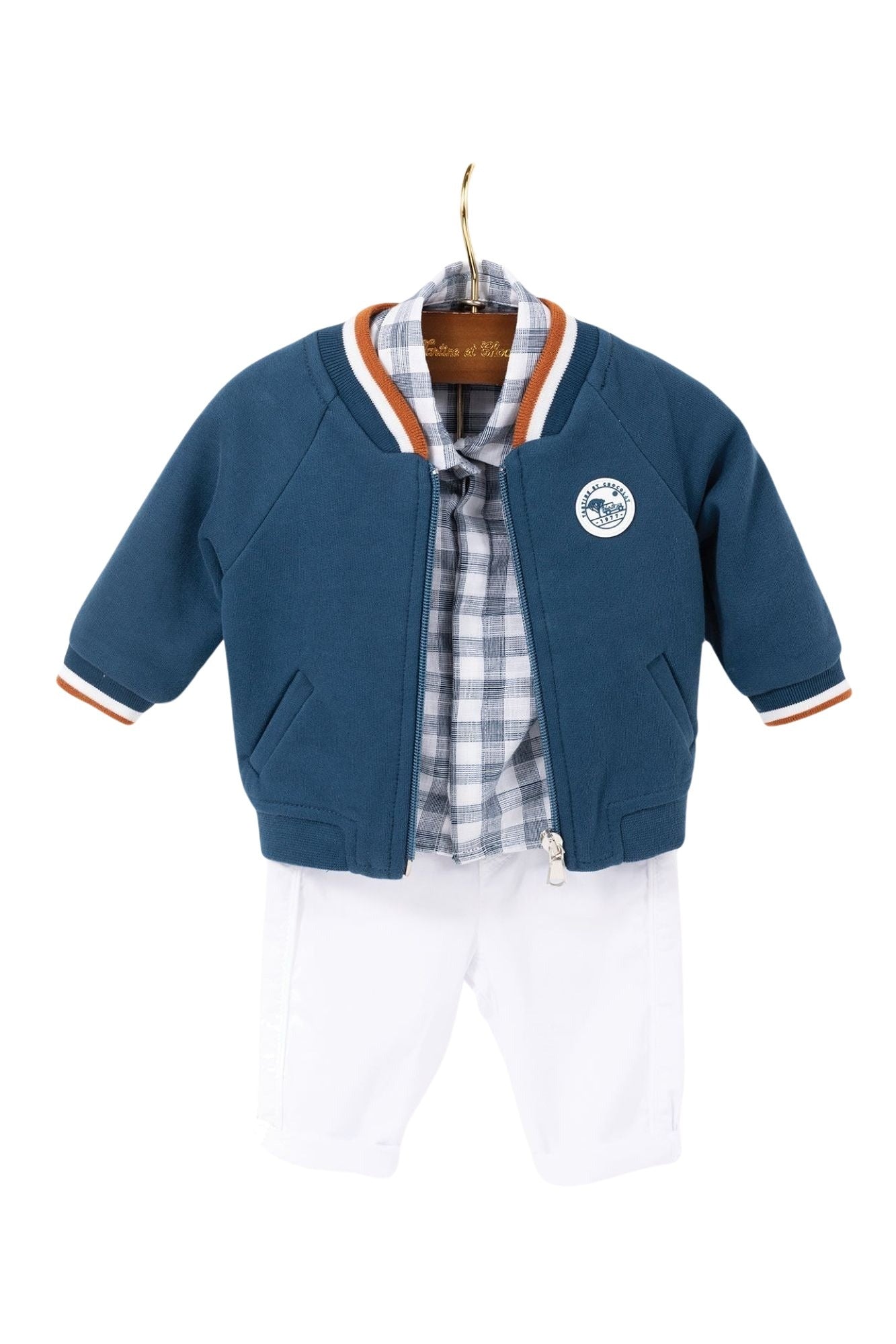 Gilet Baby Explorateur - Bleu Encre
