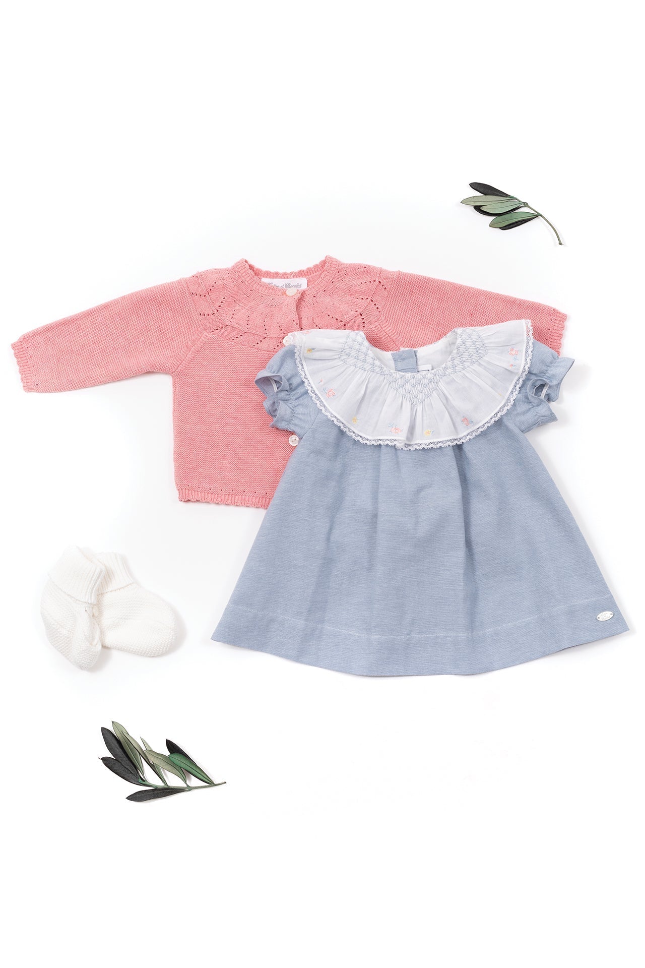 Mon Premier Trousseau Dress - Cloud Blue