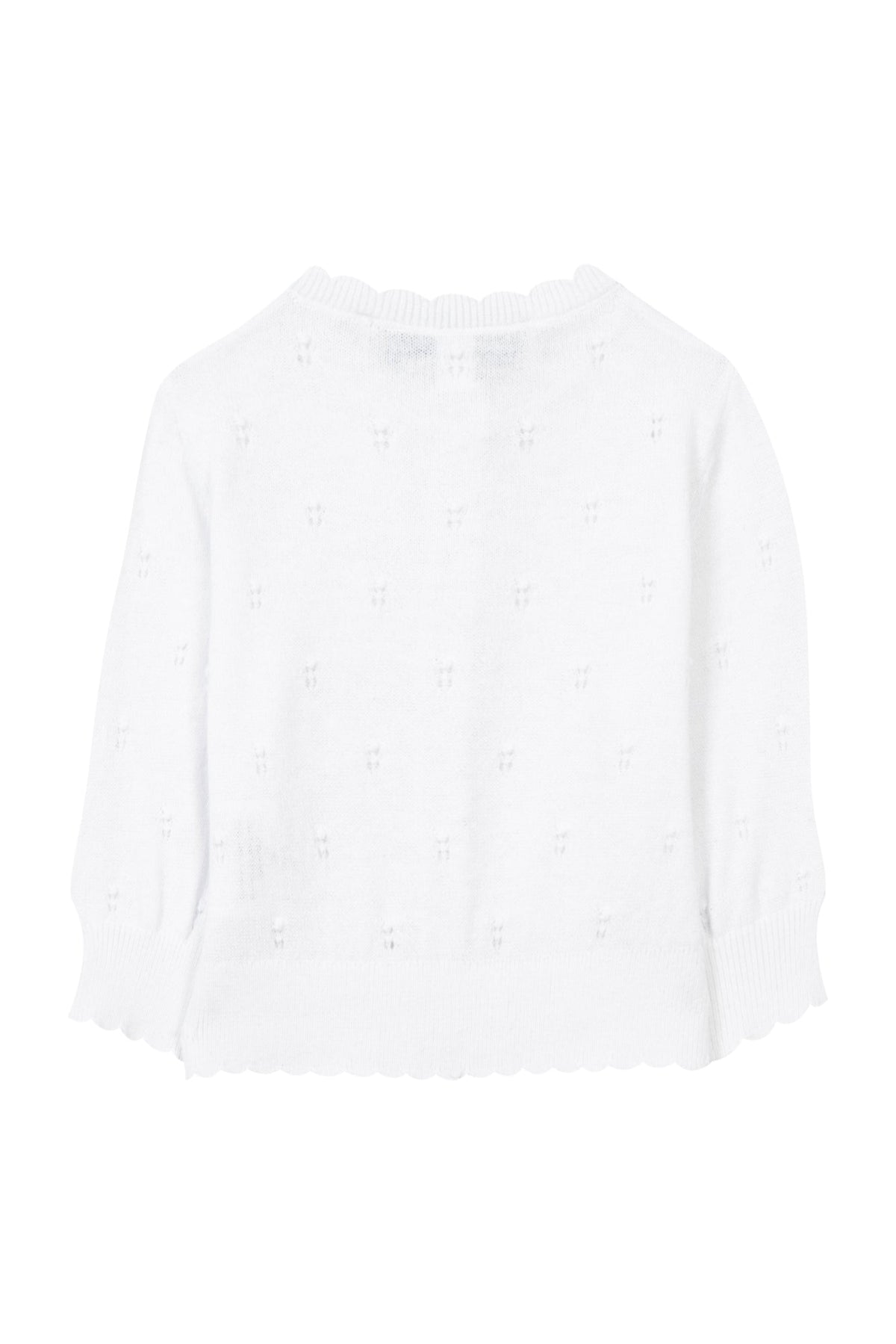 Cardigan Baby Balade Parisienne - Blanc