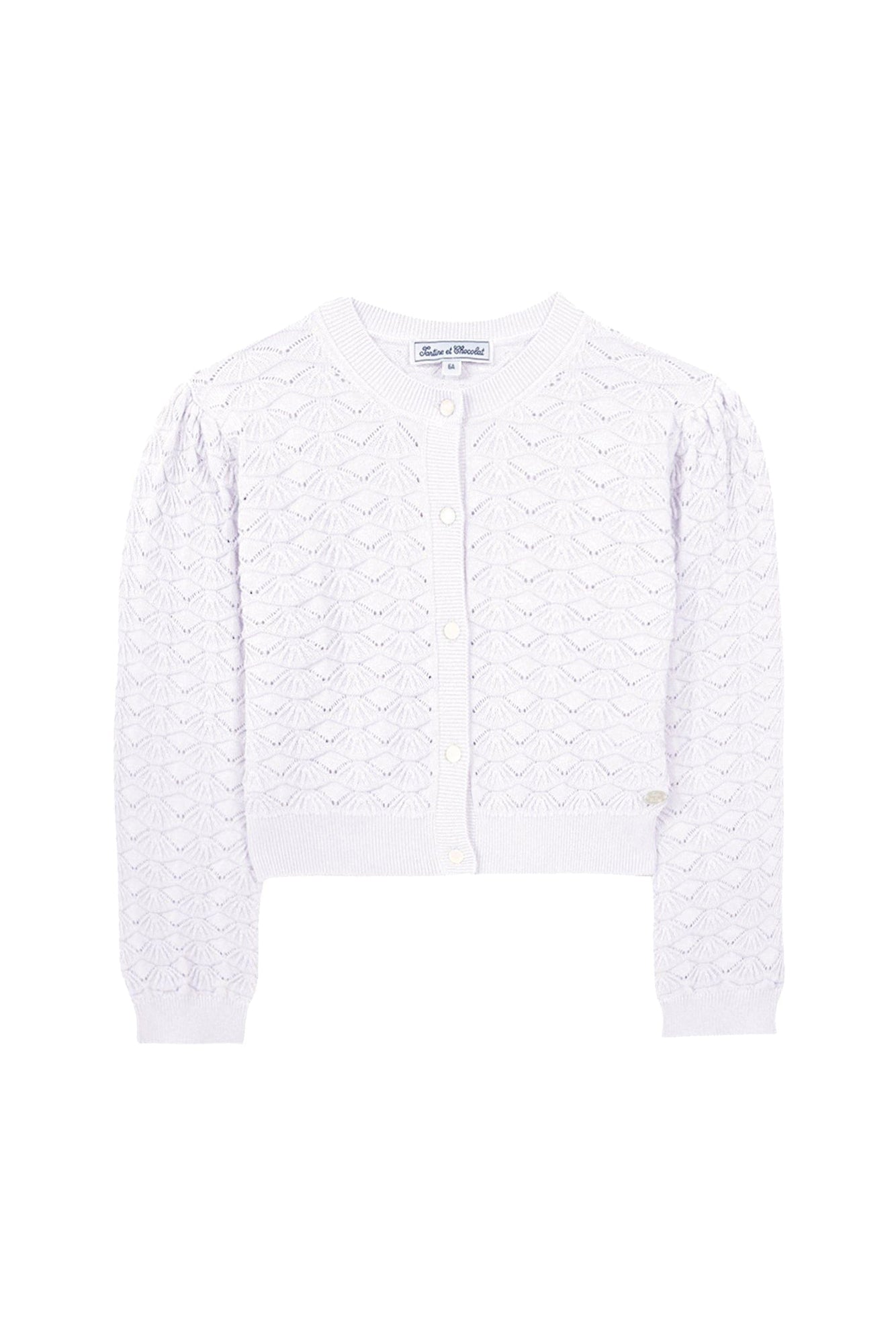 Cardigan Un Air De Campagne - Blanc