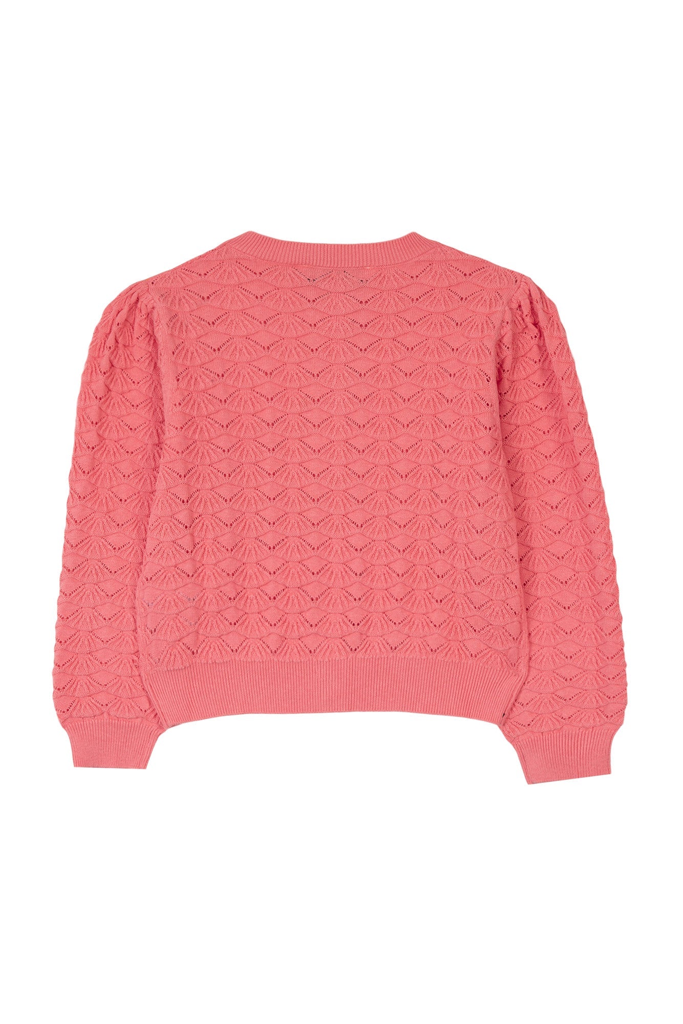 Cardigan Jardin d'éte - Rose Moyen