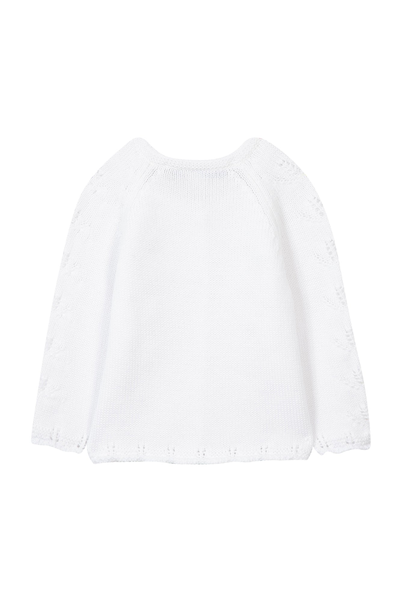 Baby Parfum Bucolique Cardigan - White