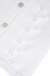 Cardigan Baby Parfum Bucolique - Blanc