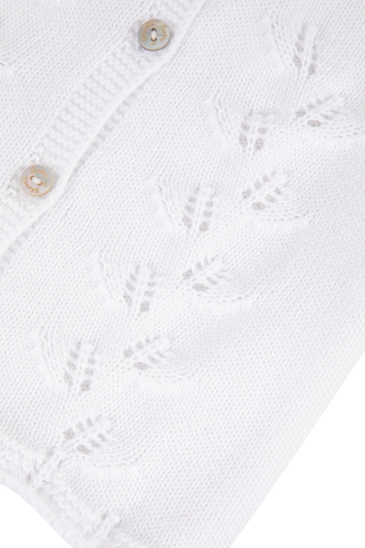 Cardigan Baby Parfum Bucolique - Blanc