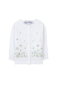 Cardigan Baby Balade Parisienne - White