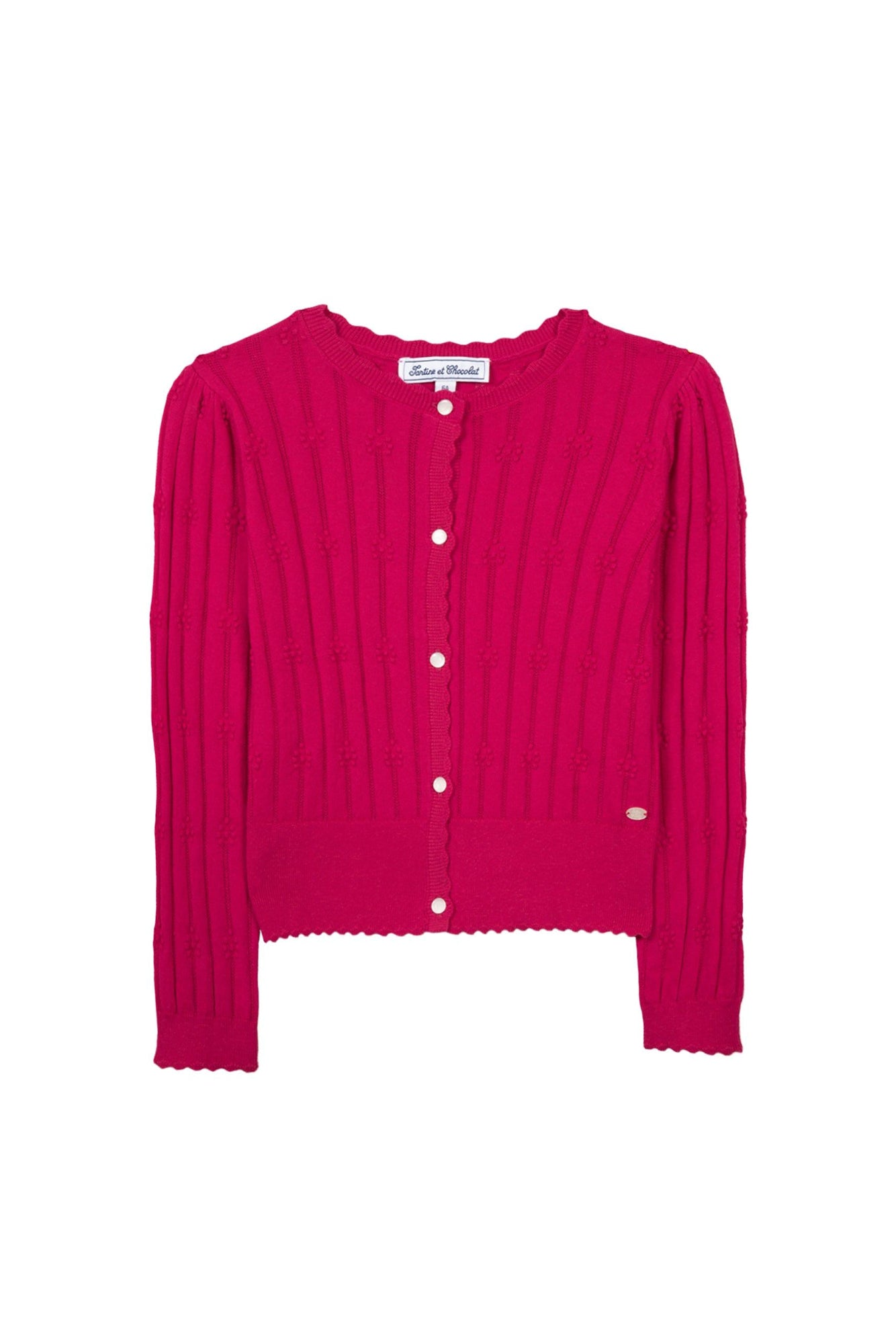Cardigan Un Air De Campagne - Bougainvillier