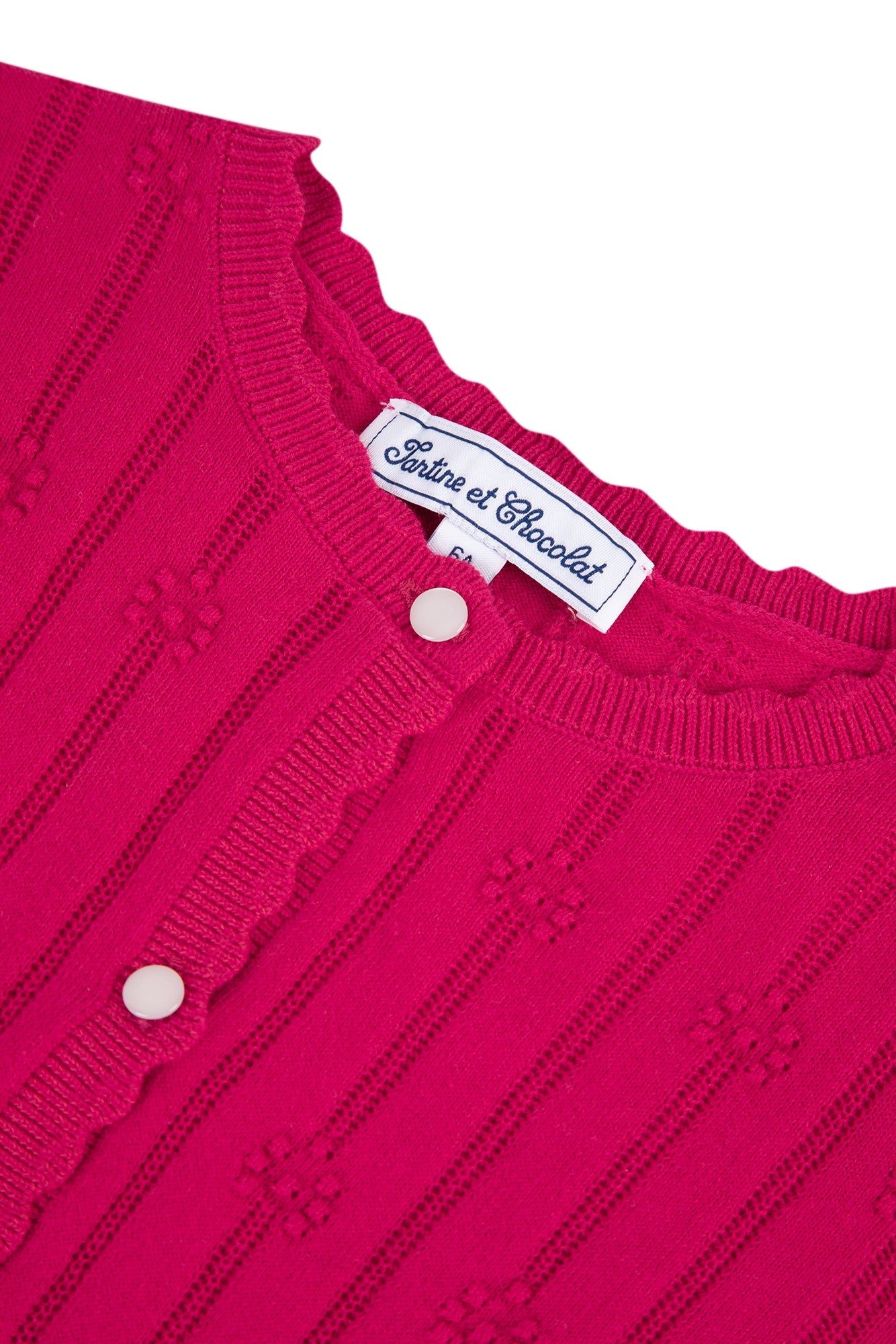Cardigan Un Air De Campagne - Bougainvillier