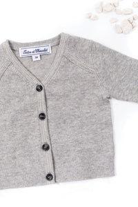 Pull - Beige chiné illustration ratton laveur