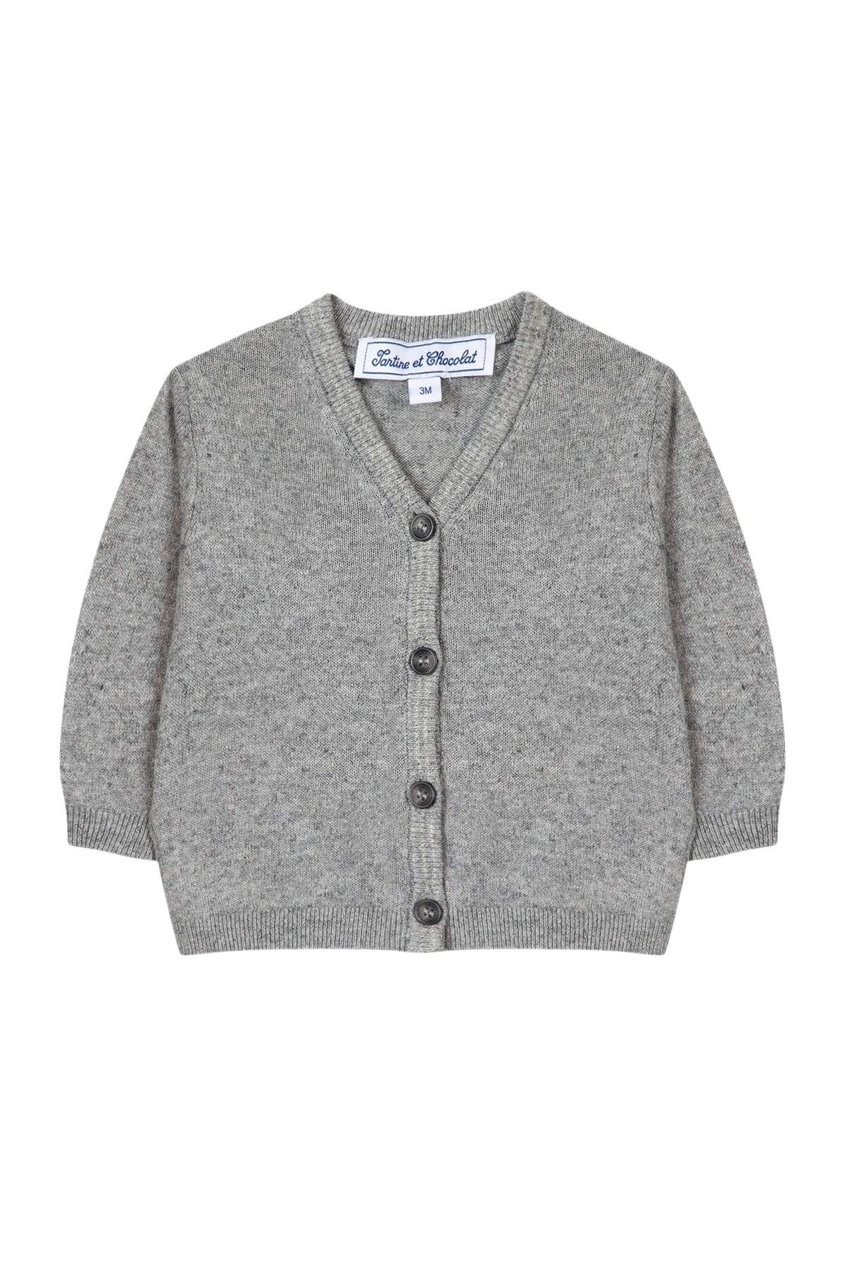 Pull - Beige chiné illustration ratton laveur