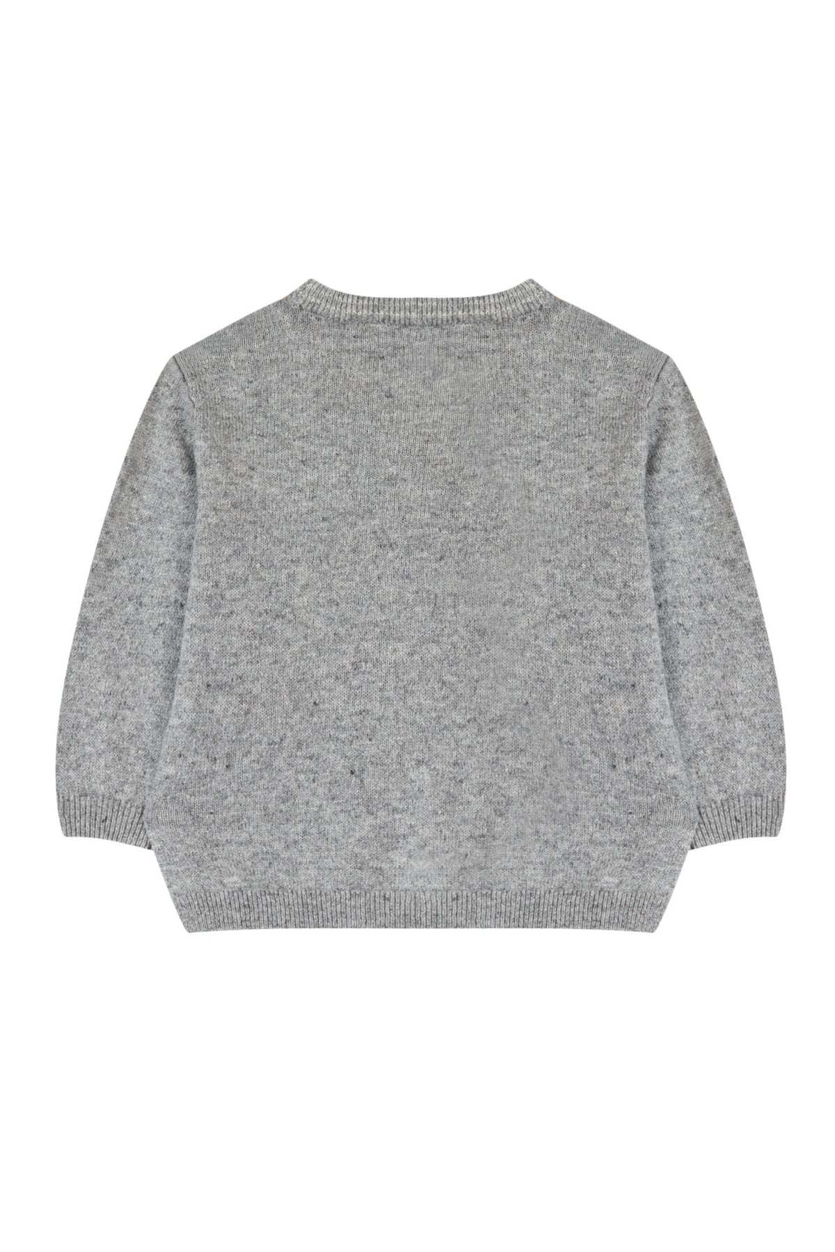 Pull - Beige chiné illustration ratton laveur