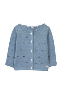 Gilet Mon Premier Trousseau - Bleu Nuage