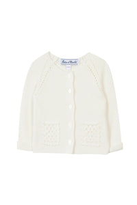 Cardigan Baby Reves Poetiques - Écru