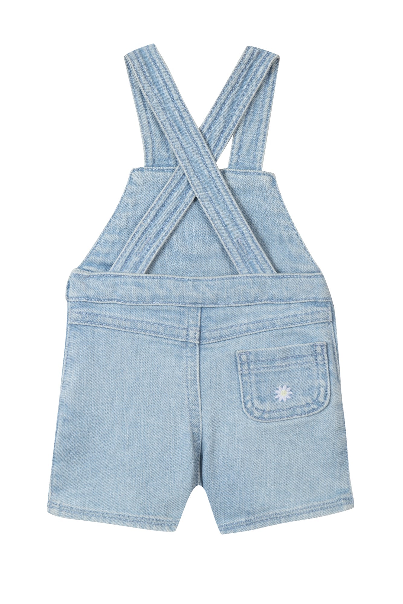 Balade Parisienne Baby Dungarees - Denim Lave
