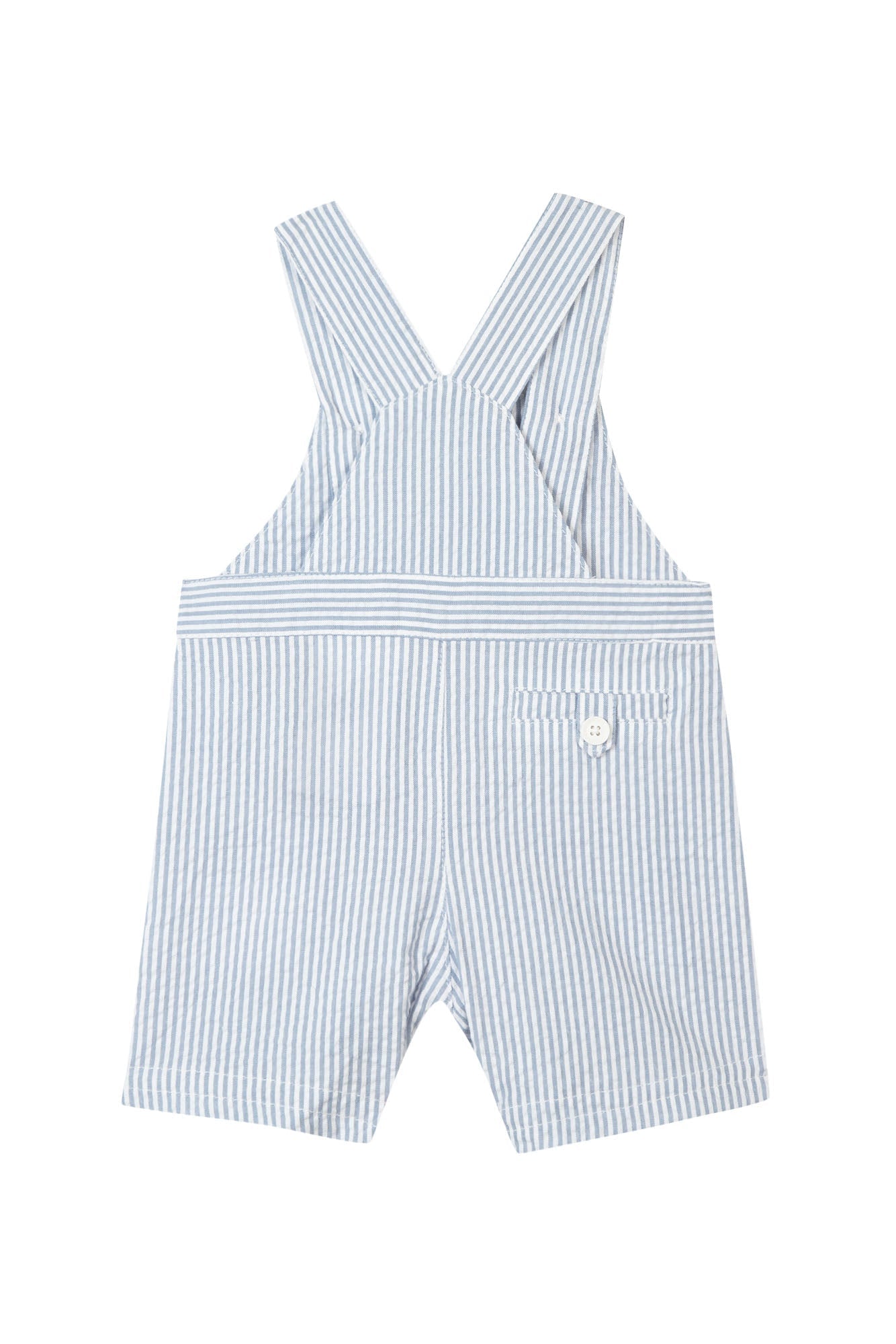 Baby Carnet De Voyage Dungarees - Cobalt