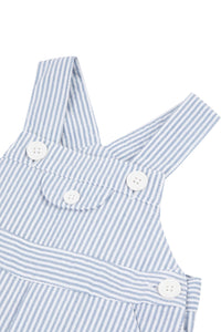 Baby Carnet De Voyage Dungarees - Cobalt