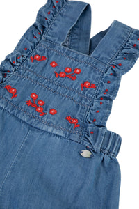 Baby Dungarees Bucolic Fragrance - Cornflower