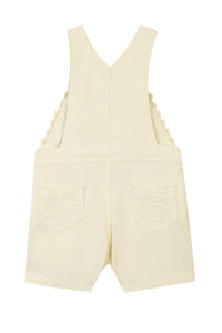Balade Parisienne Baby Dungarees - Pale Yellow