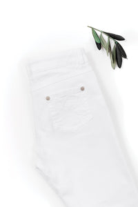 Jean balade parisienne en coton - Blanc