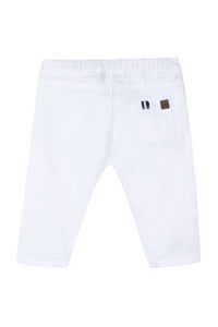 Baby Carnet De Voyage Pants - White