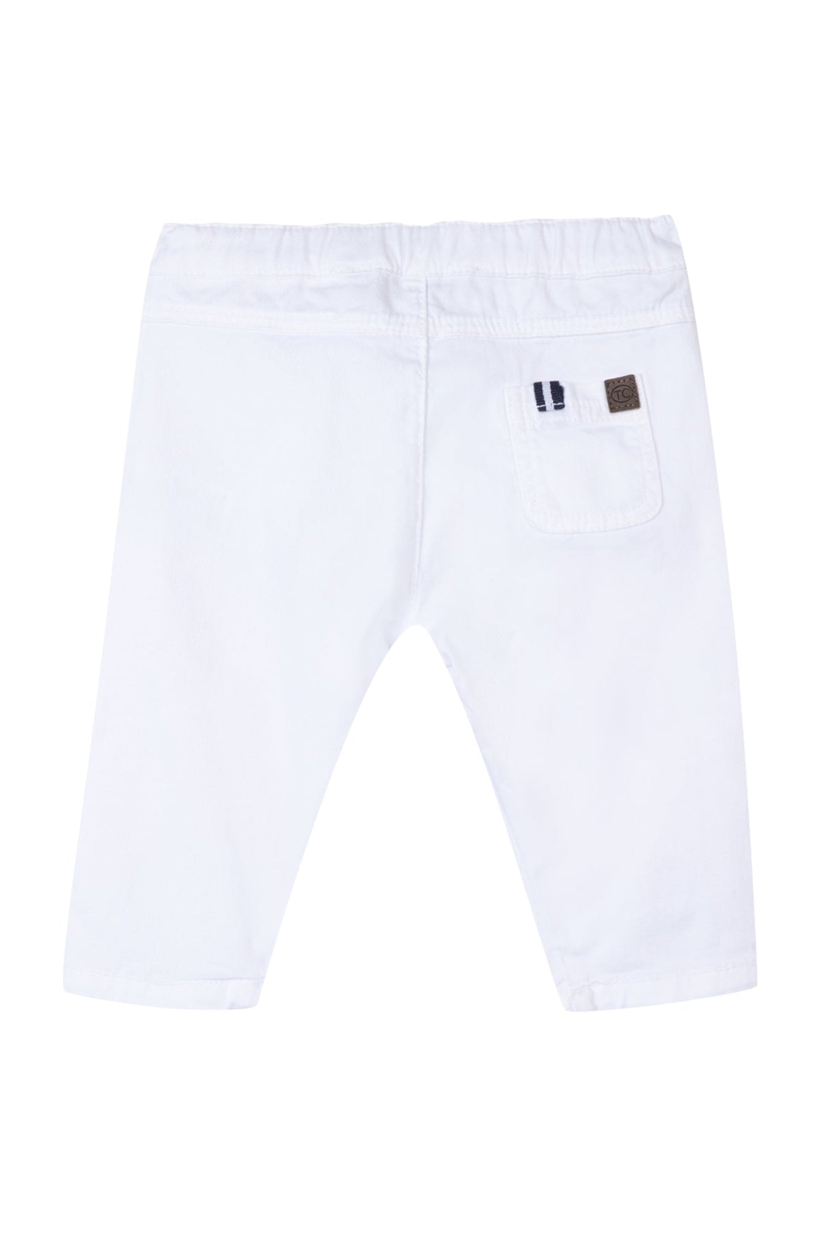 Pantalon Baby Carnet De Voyage - Blanc