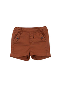Baby Explorateur shorts - Terracotta