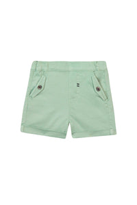 Short Baby Carnet De Voyage - Vert Menthe