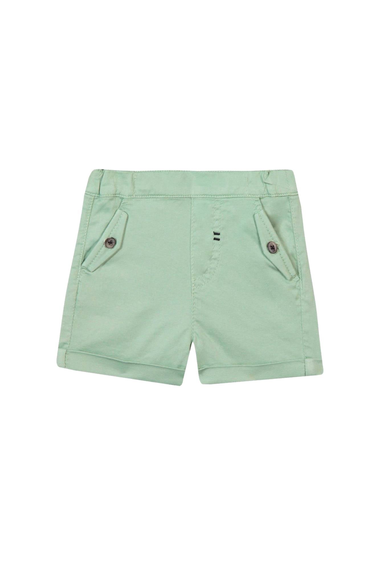 Short Baby Carnet De Voyage - Vert Menthe