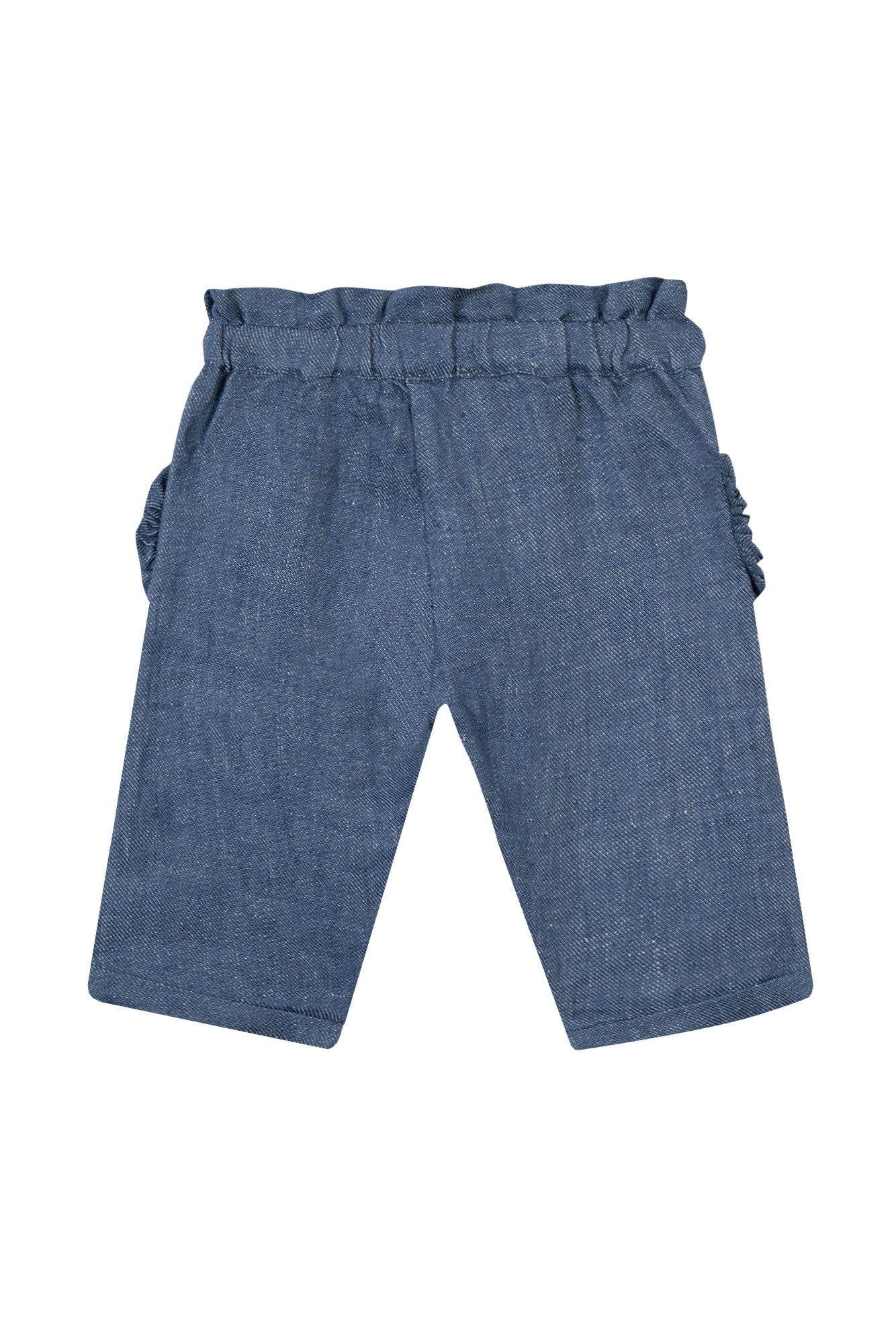 Baby Jardin d'éte linen trousers - Indigo