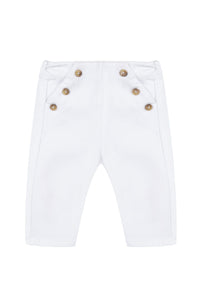 Baby Reves Poetiques Trousers - White