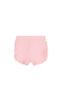 Short Baby Promenade Romantique en lin - Litchi