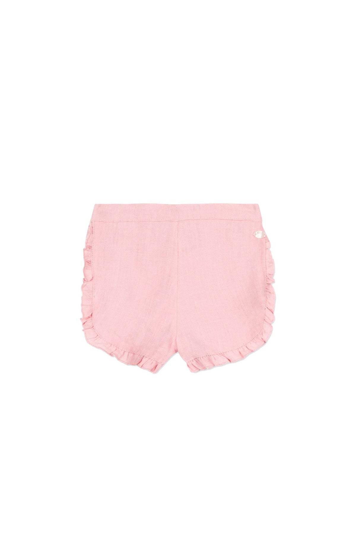 Short Baby Promenade Romantique en lin - Litchi