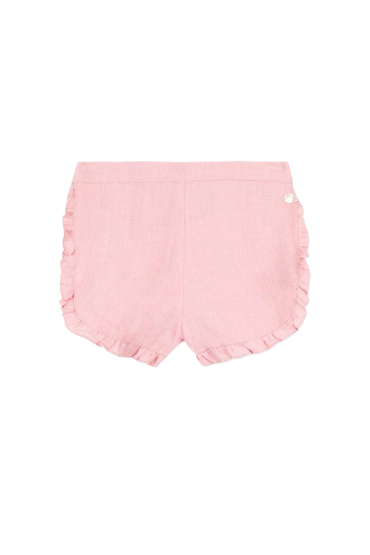 Short Baby Promenade Romantique en lin - Litchi