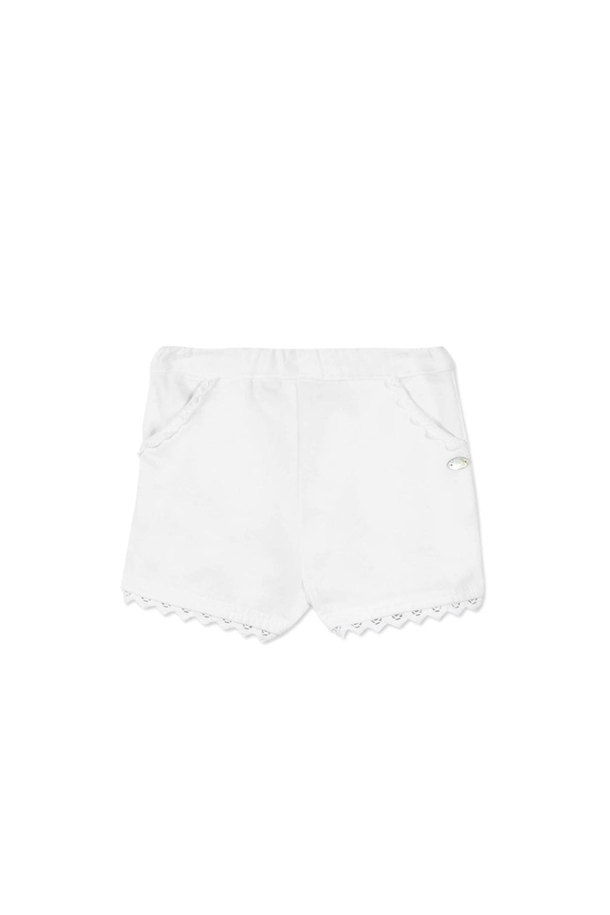 Blanc / Short Baby Petit Air Campagne - Blanc