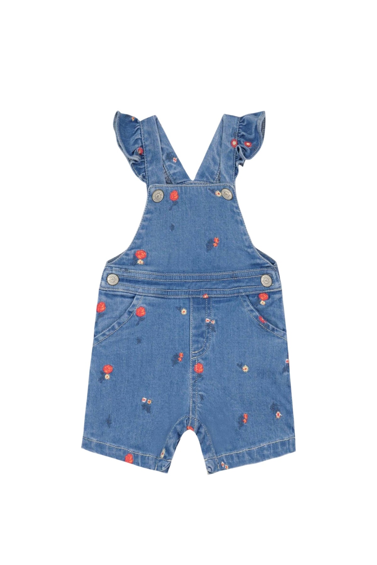 Salopette Baby Fleur D'Hibiscus - Denim