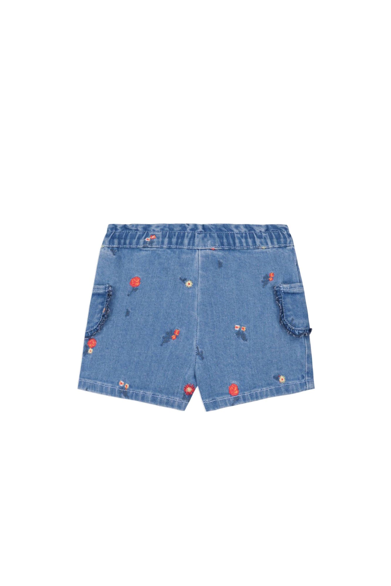 Baby Fleur D'Hibiscus shorts - Denim