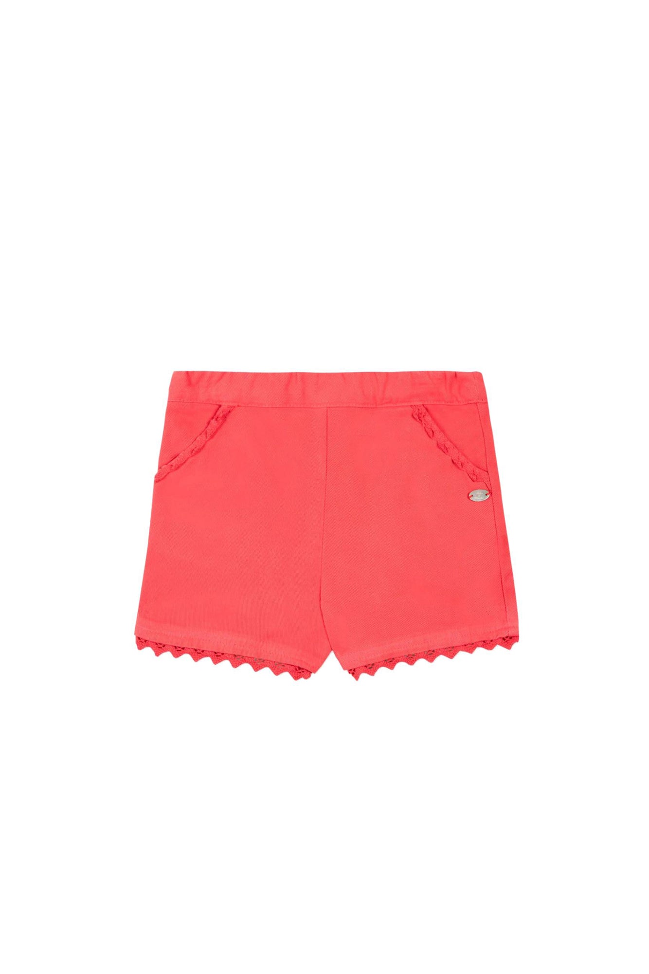Fleur D'Hibiscus Baby Shorts - Hibiscus