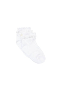 Baby Socks Parfum Bucolique - White