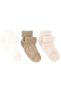 Lot de chaussettes Premier Trousseau - Nacre