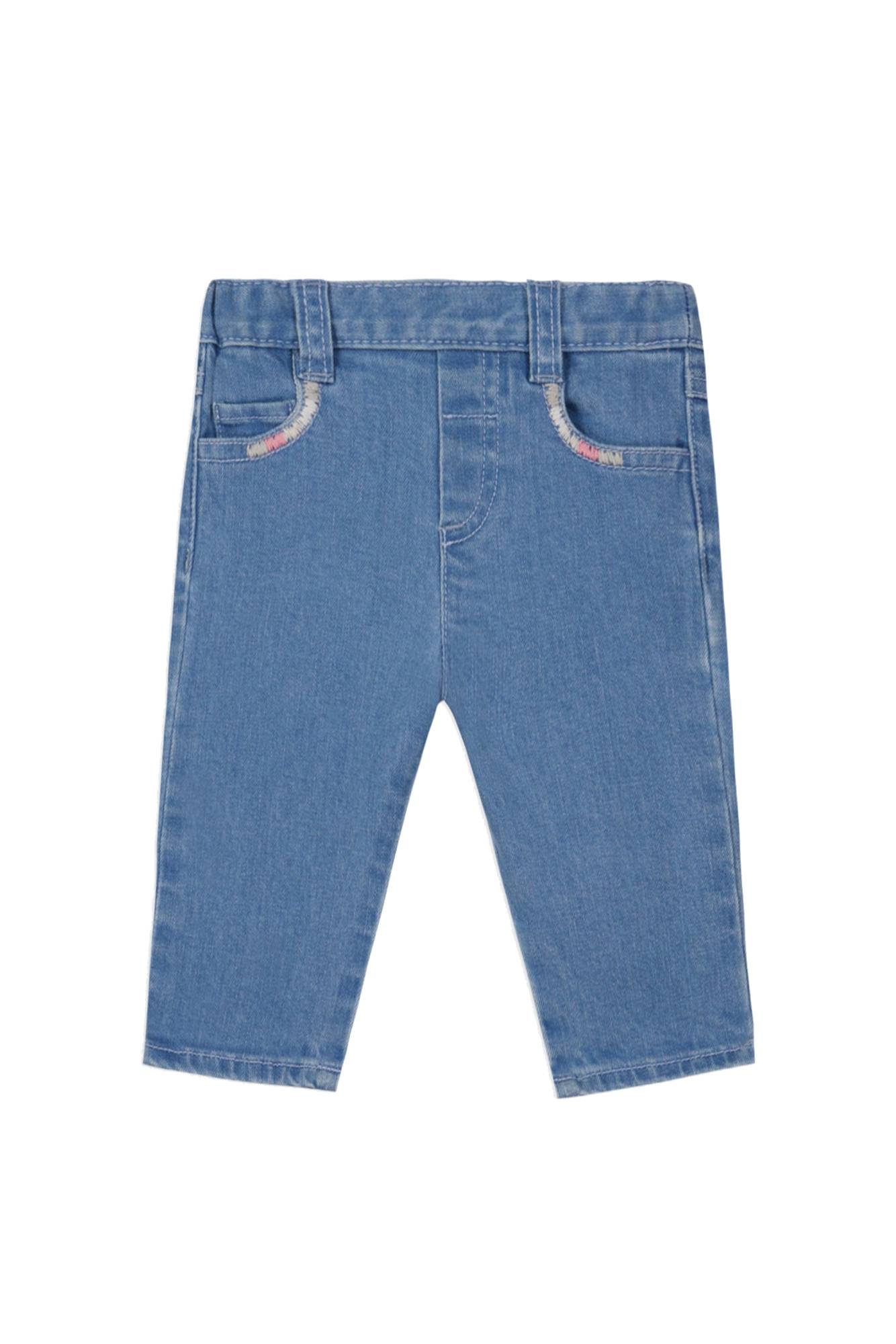 Fleur D'Hibiscus Baby Jeans - Denim