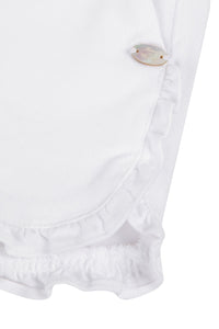 Short Baby Parfum Bucolique - White