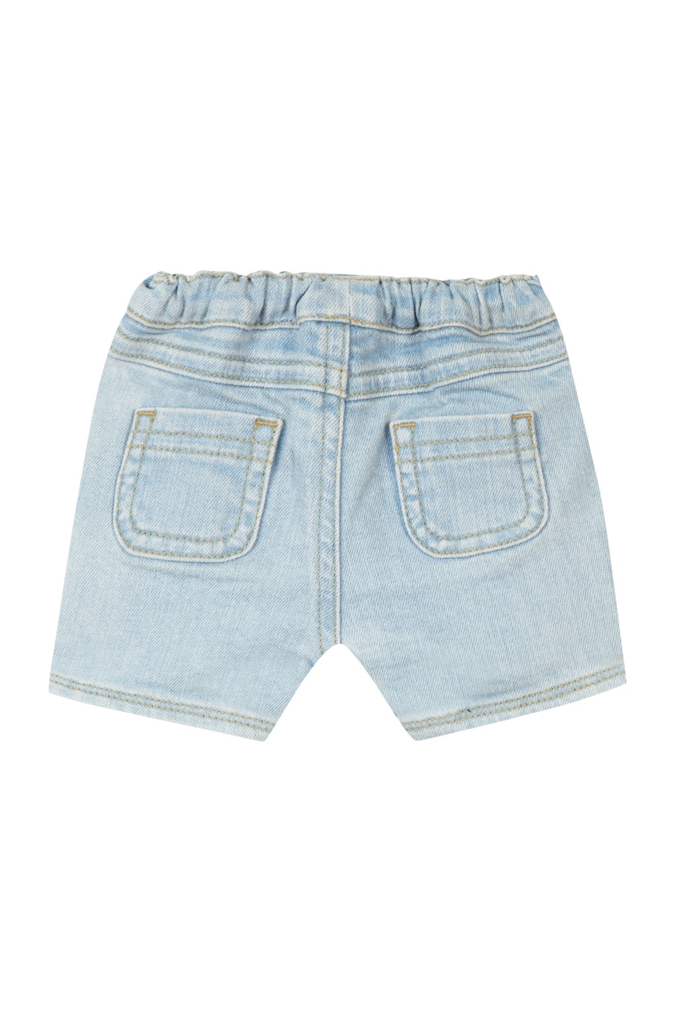 Short Baby Carnet De Voyage - Denim Lave