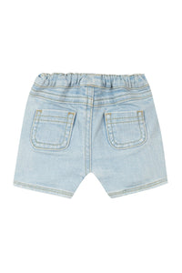 Short Baby Carnet De Voyage - Denim Lave