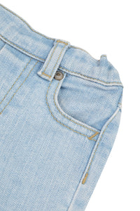 Short Baby Carnet De Voyage - Denim Lave
