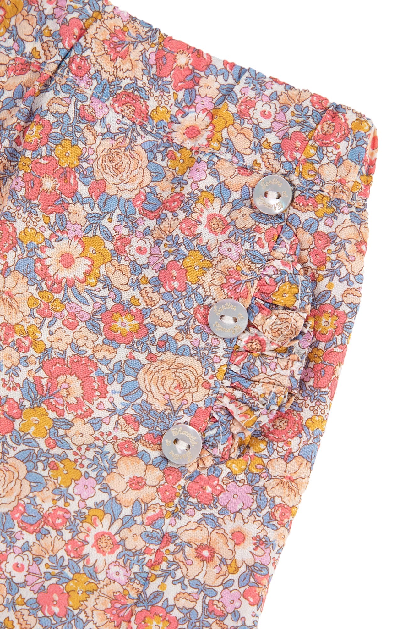 Baby Jardin d'Ete shorts - Medium pink