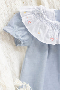 Mon Premier Trousseau Dress - Cloud Blue
