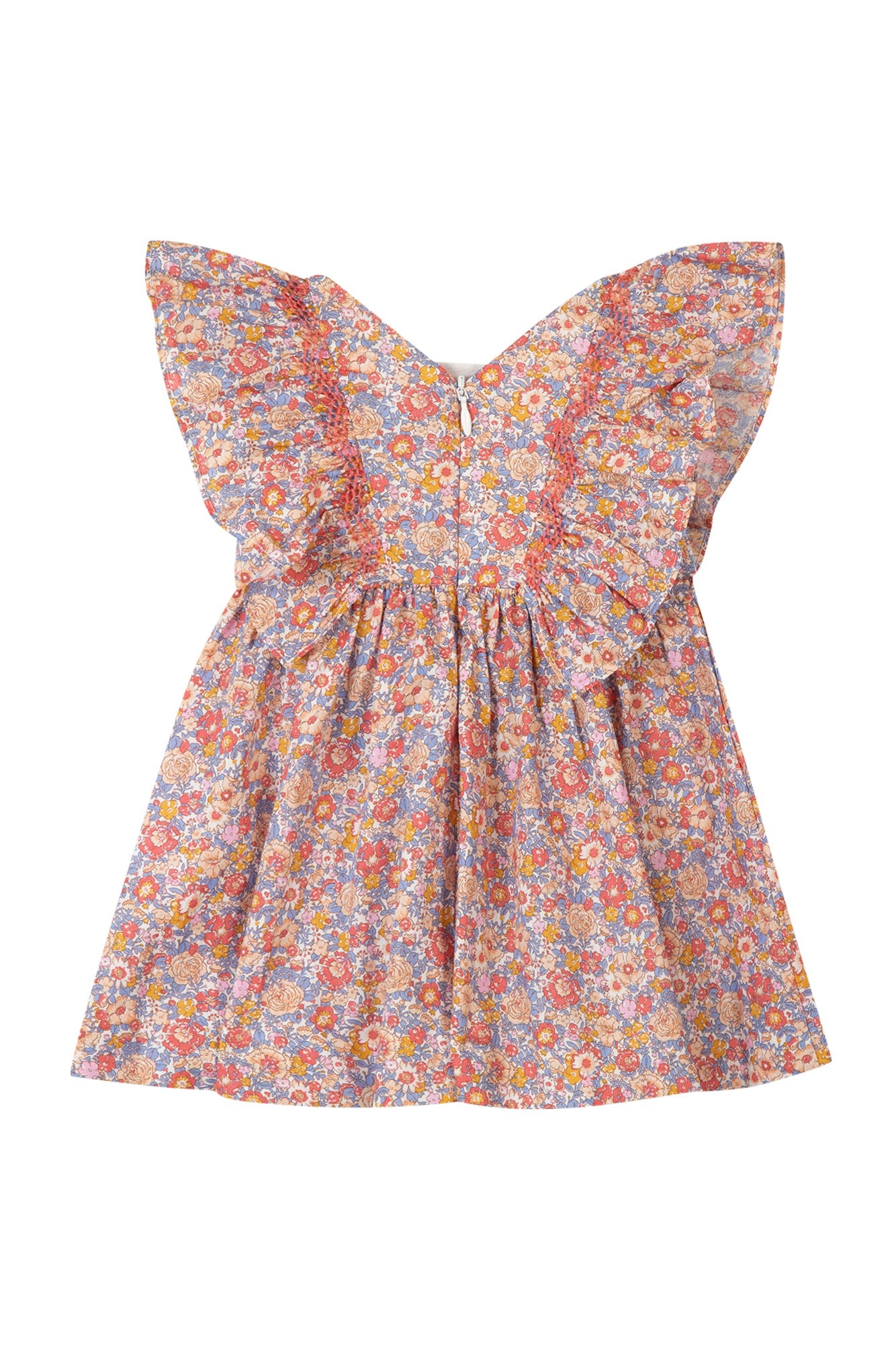 Jardin d'éte Baby Dress - Medium Pink
