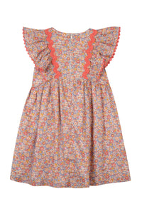 Jardin d'éte Dress - Medium pink