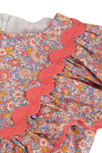 Jardin d'éte Dress - Medium pink