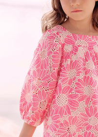 Ceremonie Dress - Medium pink